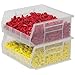 Akro-Mils 30235 AkroBins Plastic Storage Bins, Space-Saving Stackable Bins for Garage, Pantry, Craft Organization, 11