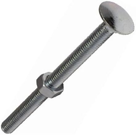 fixingsandfastenings M12x300 Cup Sq Bolt