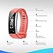 Huawei Eris-B29 Red Band 2 Pro All-in-One Activity Tracker Smart Fitness Wristband | GPS | Multi-Sport Mode| Heart Rate | Sleep Monitor | 5ATM Waterproof, Red (US Warranty)