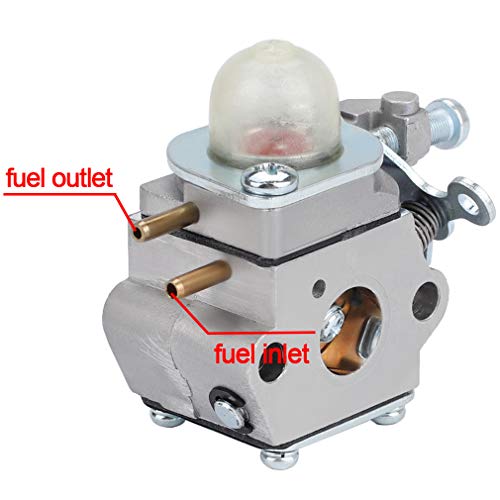 Hipa WT973 Carburetor with Fuel Line Fuel Filter Spark Plug for Bolens