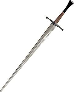 Amazon Com Red Dragon Armoury Synthetic Bastard Sparring Sword Silver Blade Pr9042 Synthetic Bastard Sparring Sword Silver Blade Sports Outdoors