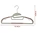 IPOW 10 PCS New ABS Material Heavy Duty Hangers Non-Slip Clothes Hanger Organizer Hook Perfect for Pants,Dress,Jacket,Underwear and Shirt in Home,Durable&Not Easy to Break Off