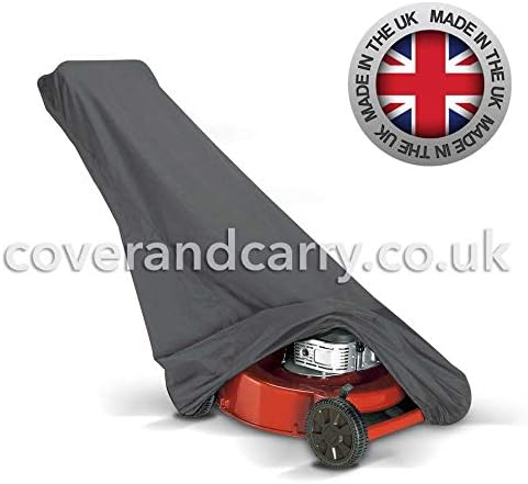 Waterproof Walk Behind Lawn Mower Storage Cover, Made In The UK.