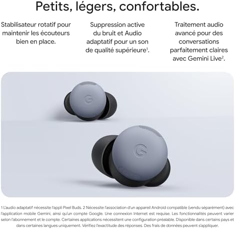 Pixel Buds Pro 2 – Écouteurs sans Fil avec Suppression Active du Bruit – Écouteurs Bluetooth – Porcelaine