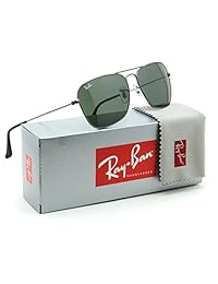 Ray-Ban RB3136 Caravan Unisex anteojos de sol verde clásico 004 - 58 mm.