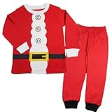 Toddler Kid Boys Girls Christmas pajama T shirt+long pants YSQA7471 Size T4