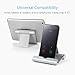 Anker Multi-Angle Portable Stand for Tablets 7-10 inch, E-readers and Smartphones, Durable Aluminum Body, Compatible for Smartphones and Tablets (Silver)