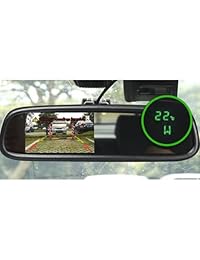 boyo 4,3 Oe Style Espejo Retrovisor Monitor con brújula & Temperatura, Estándar