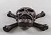 Cast Iron Wall Mounted Skull & Crossbones Bottle Opener