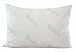 Gel Fiber Pillow - Down Alternative, Hypoallergenic .4 Micro Denier Filled Pillows with Rayon Derived from Bamboo Cover (Queen Size, Soft) Crafted in the USA