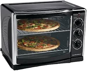 Amazon.com: Hamilton Beach 31197 Encimera Horno con convección y asado :  Hogar y Cocina