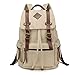 BeautyWill Vintage Canvas Backpack Rucksack for School Travel Hiking