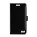 FYY Genuine Leather Case for iPhone X/iPhone 10,Handmade [RFID Blocking] Wallet Case with Kickstand Card Slots Magnetic Closure Protective Cover for iPhone X Black