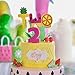 Twotti Fruty Birthday Decorations Cake Topper Twotti Fruitti Second Fruit Pineapple Watermelon Summer Birthday Party Supplies Decorations
