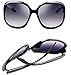 ATTCL Women's Oversized Women Sunglasses Uv400 Protection Polarized Sunglasses,3113 Black