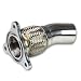 Chevy Cobalt Stainless Steel Turbo Downpipe/Dump Pipe - Flex Exhaust Outlet