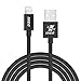 iXCC 10ft Extra Long Apple MFi Certified Lightning 8pin to USB Charge and Sync Cable for iPhone SE/5/5s/6/6s/7/Plus/iPad Mini/Air/Pro - Black