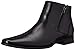 Calvin Klein Men's Beck Leather Boot, Black, 11 M US