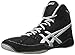 Asics Men's Cael V6.0 Wrestling Shoe,Black/Silver,10 M US