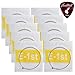 Acoustic Guitar High E Strings, Light Tension – Corrosion-Resistant Rust-Prevent Brass, Offers a Bright and Well-Balanced Acoustic Tone High E 1st 10 Pack