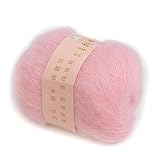 Smooth Soft Knitting Yarn Natural Angola Mohair Cashmere Wool Skein 50g Muti colors