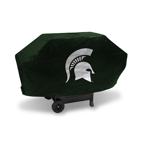 NCAA Michigan State Spartans Deluxe Grill Cover, Green, 68 x 21 x 35
