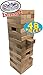 Matty's Toy Stop Wooden Tower Deluxe Stacking Game with Exclusive Storage Bag