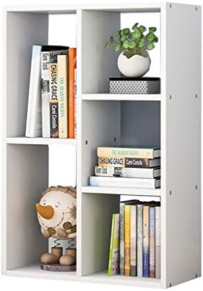 TLMYDD Simple Bookshelf Solid Wood Floor Stand Office Simple Lockers Student Desktop Display Stand Bookcase 65x17cm bookcase