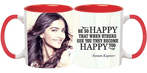 Buy Artbugtm Sonam Kapoor Ceramic Coffee Mug For Sonam Lovers