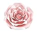 DecorInTheBox Large Paper Flower 30cm (12 inch) Wedding Photography Flower Backdrop, Birthday Wall Decor, Fully Assembled (Light Pink)