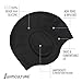 SWIM CAP SILICONE WITH ERGONOMIC FIT - Best Swimming Performance Apparel for Long Hair Watergear Comfort.