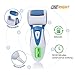 Pedi Kit, Electric Callus Remover by Uni-Right Strong Motor Comfort and Efficient with 2 Coarse Rollers Pro Pedicure SPA Home Tools for Rough Heels (Blue)