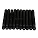 StanceMagic Extended Black Wheel Stud Conversion M12x1.5, 107mm Total Length, 78mm Shank Length, Compatible with BMW Vehicles with 12x1.5 Lug Bolts - Pack of 20