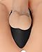 Master Series Taint Teaser Silicone Cock Ring and Taint Stimulator, 1.75 Inch