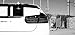 Bonnet Rally Stripe Vinyl Sticker Car Hood, Roof, Truck, Trunk Decal (Black)