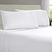 Linenwalas Duvet Cover Set Queen Size - Viscose Derived from Bamboo Soft, Breathable, Light Weight, Cooling Comforter Cover with Zipper Closure and Corner Ties (Queen, White)