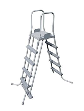 Bestway Echelle Pour Piscine Hors Sol Avec Plateforme 4 Marches