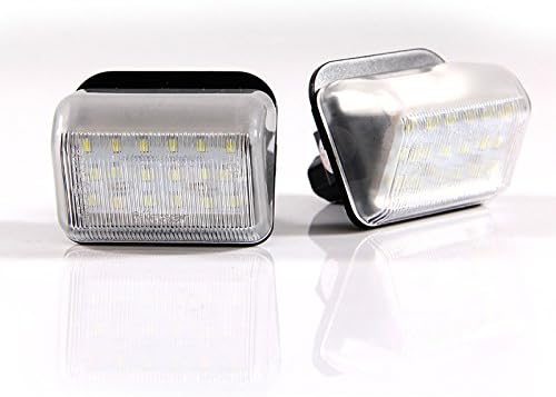 Amazon Ledライセンスランプ Ledライセンスライト ナンバー灯 Dc12v 2p 車種専用設計 マツダ Cx 5 Cx 7 アテンザ スポーツ ワゴン 外装 電装 パーツ ライセンスランプ 車 バイク