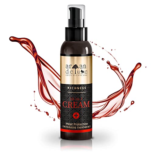 Argan Deluxe 10-in-1 Haarpflege-Treatment mit Sofort-Effekt 100 ml – Perfekte Kämmbarkeit, Feuchtigkeit & Hitzeschutz - Haarkur für strapaziertes und trockenes Haar