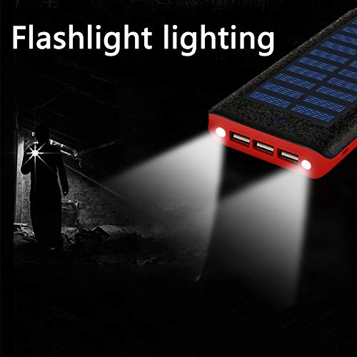 image for Ruipu Solar Charger Portable Charger Power Bank 24000mah Huge Capacity