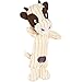 Charming Pet Tennis Heads Cow Plush Squeaky Dog Toy