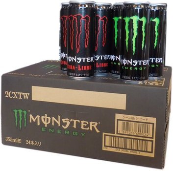 Amazon モンスターエナジードリンク キューバリブレ 赤 とエナジー