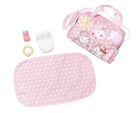 Zapf Creation 700730 Baby Annabell Wickeltasche, bunt