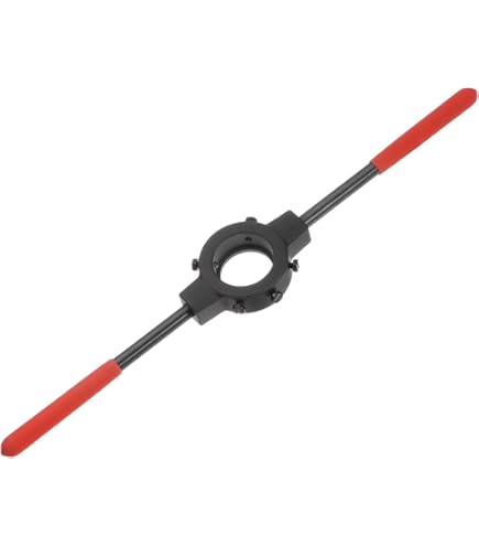 CoCud Matrice De Filetage Métrique Ronde Réglable, M16 X 1,5, Filetage En Alliage D'acier à Gauche (applications : Pour Le Traitement Des Filetages Externes Pour Le Métal Et Le Plastique