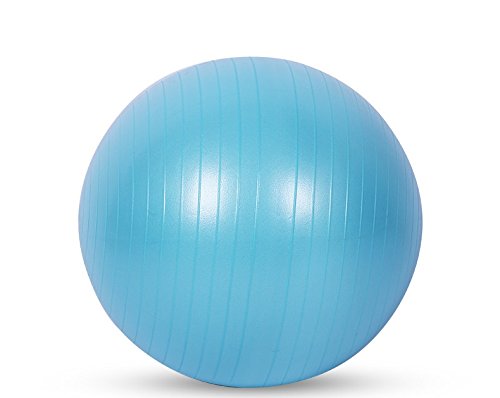 Huasen Cretive PVC Thick Explosion-Proof Yoga Ball Fitness Ball Exercise Ball(Purple)