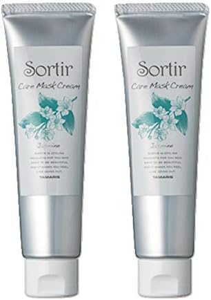 Tamaris Salteal Care Mask Cream Jasmine, 2.8 oz (80 g) x 2 Pieces Set