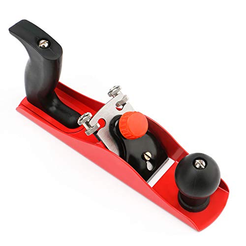 Adjustable Bench Plane, EnPoint Hand Plane for Woodworking, 9-1/3 Inch Flat Base Cast Wood Hand Planer with 2 Inch Edged Blade Smooth Surface Table Chair Leg for Hardwood Carpenter Woodcarver
