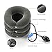 Hodilu Cervical Neck Traction Device - Pain Relieving Remedy Chronic Neck & Shoulder Alignment Pain - Inflatable & Adjustable Neck Stretcher Collar+ Pump Bonus