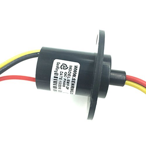 WYPH 250Rpm 3 Wires Mini Slip Ring 15A 240V for Wind Turbine Wind Power Generator