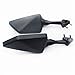 HK Moto- Motorcycle Black Left and Right Rearview Side Mirror For KAWASAKI NINJA 250R EX250 2008-2013